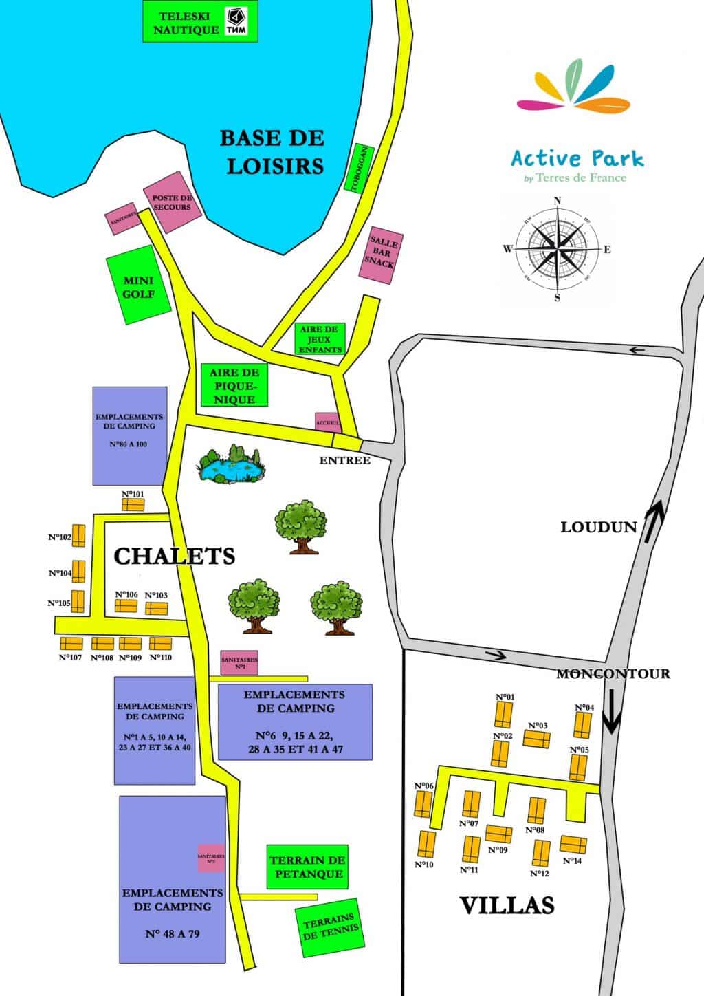 Plan de Moncontour Active Park